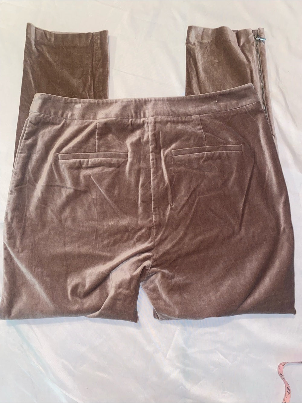 Black Label by Chico’s Velvet Trousers, Size 1 (Regular)